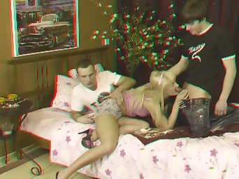 Double foray in another dimension